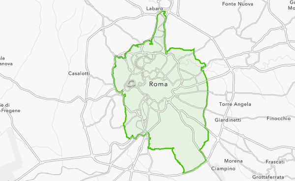 Nuova Fascia Verde Roma 2022