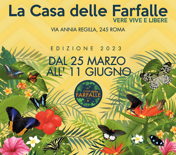 Casa delle Farfalle 2023 - Appia Nuova