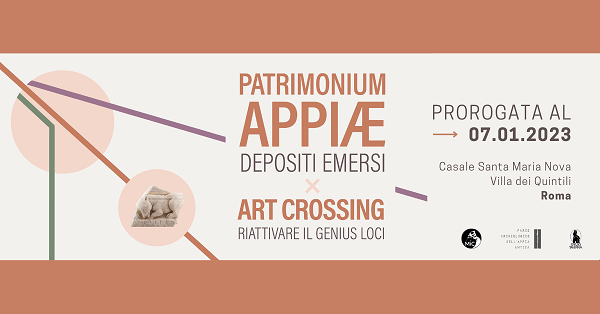 Proroga al 7 gennaio 2024  mostra Patrimonium Appiae