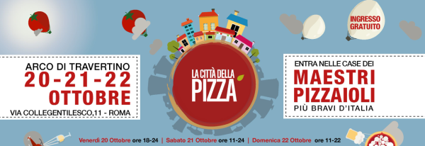 La Città della Pizza 2023 Arco di Travertino