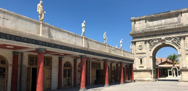 Cinecittà. visite guidate al set di Roma Antica gennaio 2024