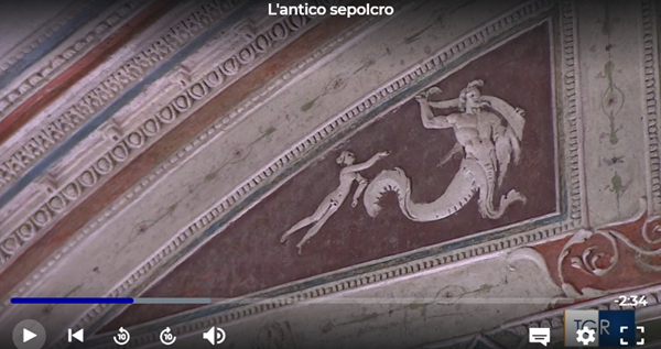 Riapertura Tomba dei Pancrazi Tg3 2024