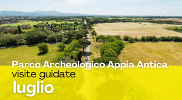 Appia Antica visite guidate luglio 2024