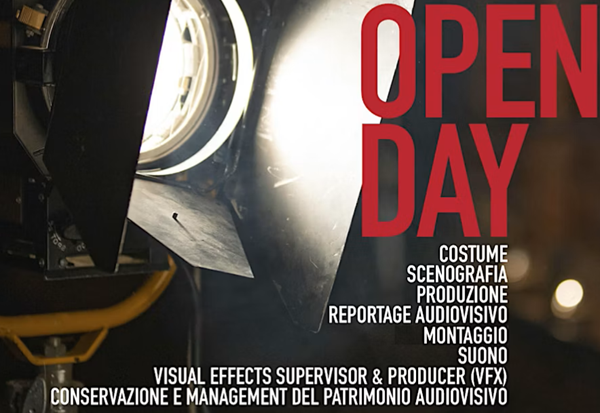 Cinecittà Centro Sperimentale di Cinematografia Scuola di Cinema Open day 2025